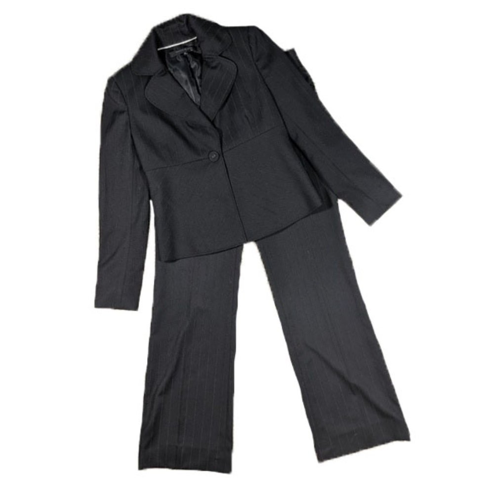 Anne Klein Career Professional Striped Suit OP